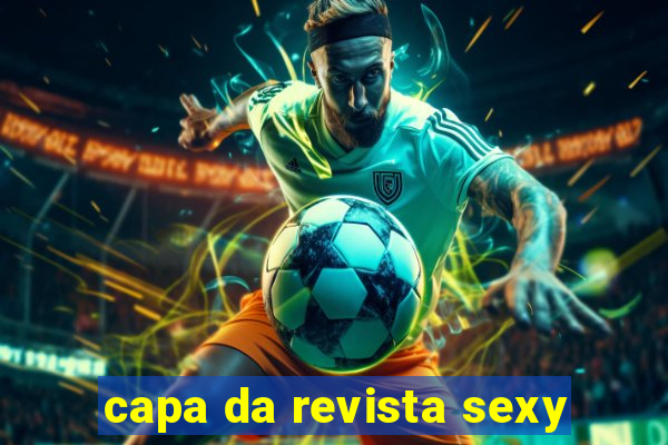 capa da revista sexy